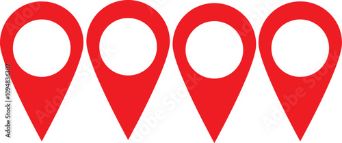 Location icon. Maps pin. Location pin. Pin icon vector. Location map icon