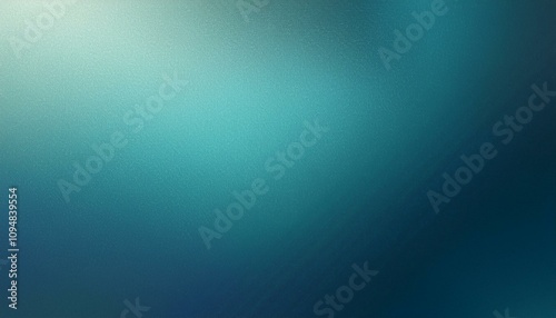 Abstract background, Cadet blue gradient background with light leak and grainy texture.