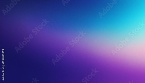 Abstract background, Blue-violet gradient background with light leak and grainy texture.