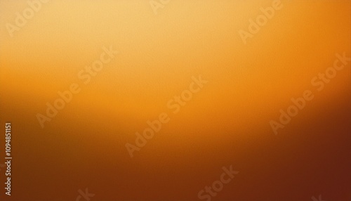 Abstract background, Amber (SAE/ECE) gradient background with light leak and grainy texture. photo