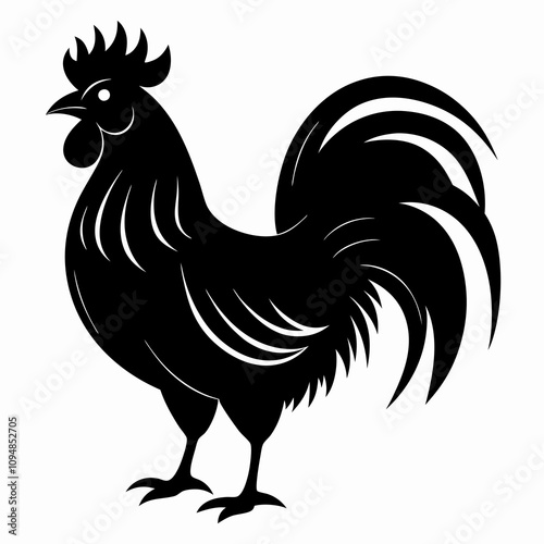 Rooster Silhouette