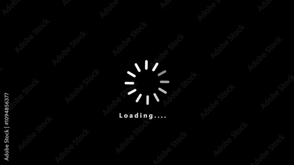 Animated of circle loading icon .Wheel loading concept icon Animated of circle loading icon .Wheel loading concept icon