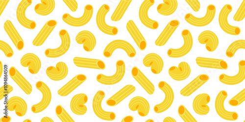Macaroni Pasta Pattern background. Seamless Pattern Macaroni background. pasta pattern background. 