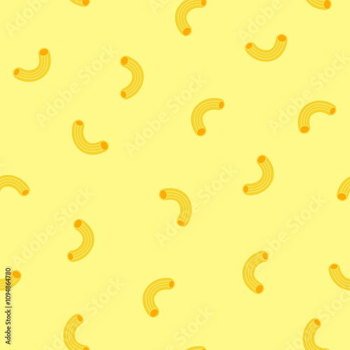 Macaroni Pasta Pattern background. Seamless Pattern Macaroni background. pasta pattern background. 