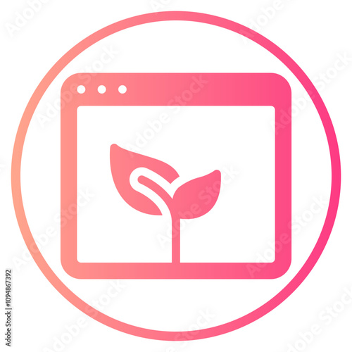 web gradient icon