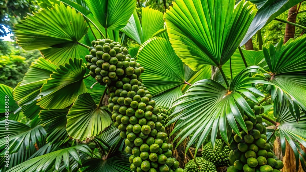 Captivating Documentary Photography of Caryota urens and Caryota mitis Lour in Their Natural Habitat, Showcasing Their Unique Features and Cultural Significance in Tropical Ecosystems Captivating Documentary Photography of Caryota urens and Caryota mitis Lour in Their Natural Habitat, Showcasing Their Unique Features and Cultural Significance in Tropical Ecosystems