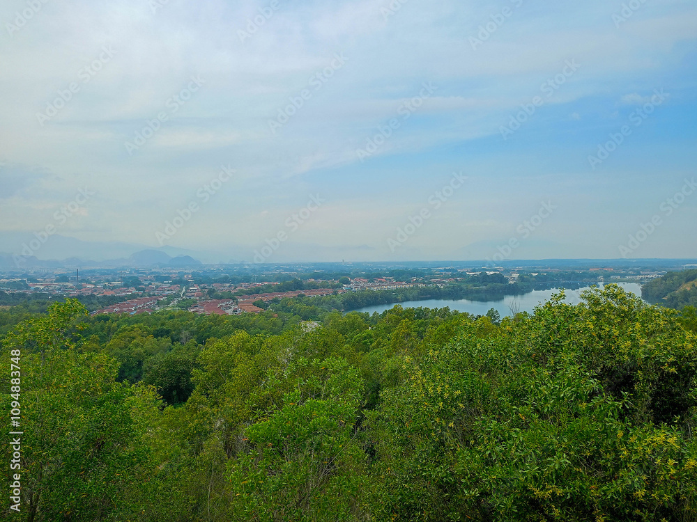 Fototapeta premium View of the city from above