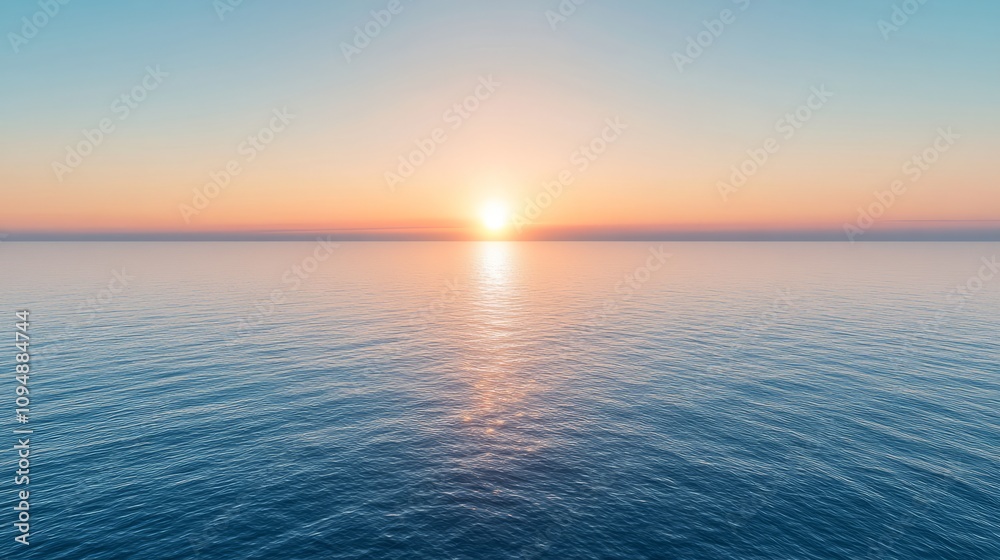 Fototapeta premium Blue purple sky image background