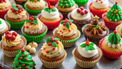 cupcakes on a plate