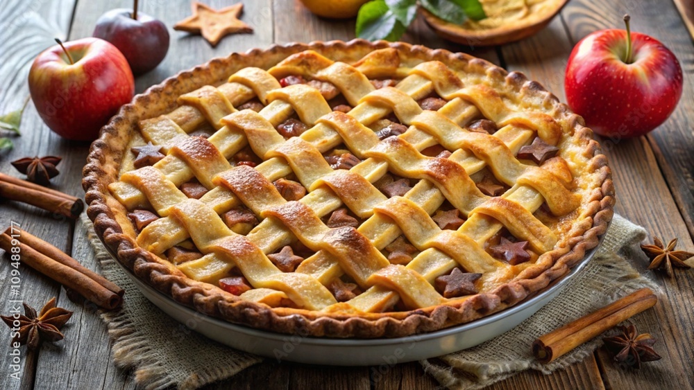 apple pie with apple apple pie with apple