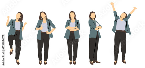 group of businesswomen