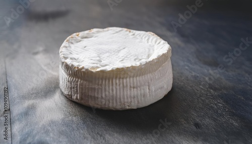  Close up of French Chabichou cheese made from goat milk photo