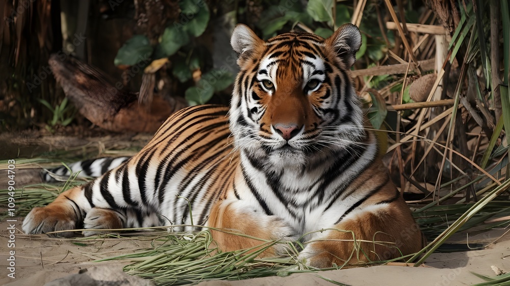 Obraz premium Tiger in the jungle