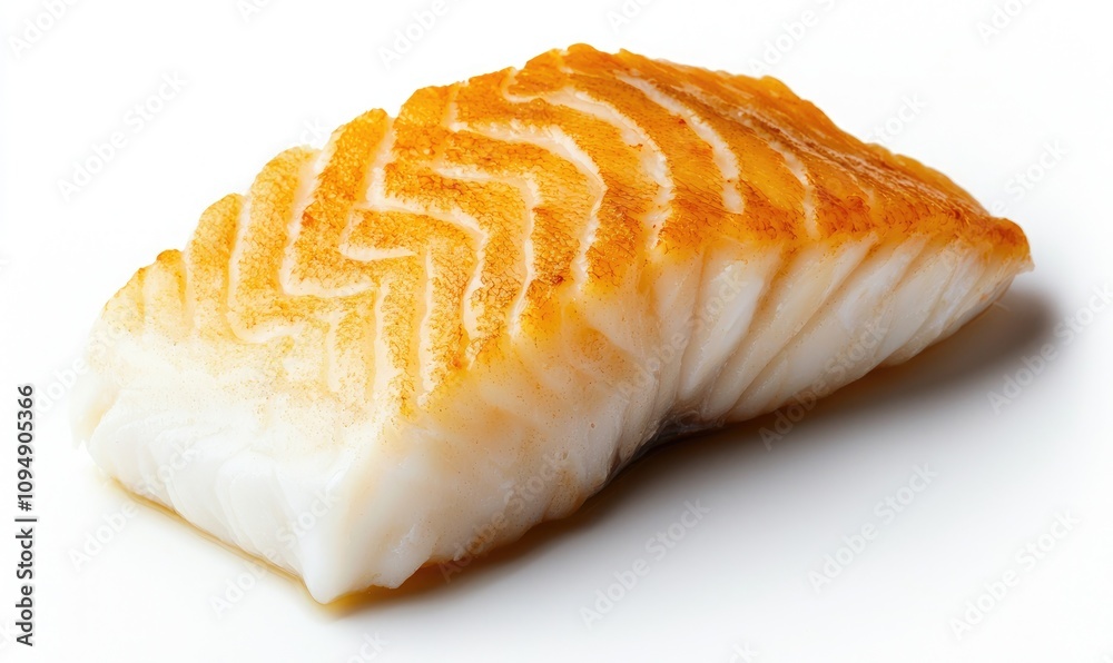 Freshly cooked salmon fillet on a white background, showcasing its flaky texture and appetizing appearance. Freshly cooked salmon fillet on a white background, showcasing its flaky texture and appetizing appearance.