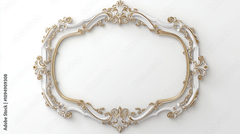 Blank frame template vector illustration Blank frame template vector illustration