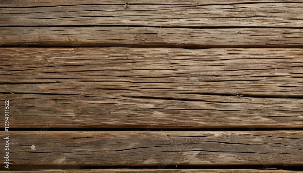 Fototapeta premium Rough wooden board with an aged effect.