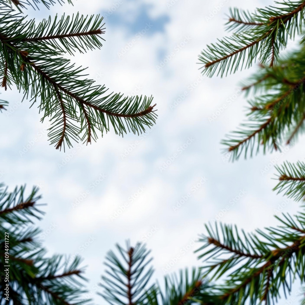 Green fir needle tree branches as corner of frame without decoration isolated on white christmas tree holiday winter festive celebration Green fir needle tree branches as corner of frame without decoration isolated on white christmas tree holiday winter festive celebration