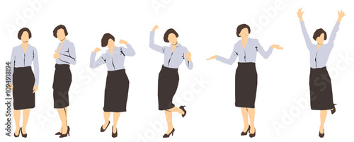 businesswomen in a group