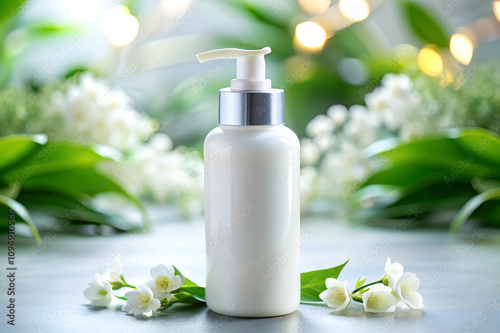 White lotion beauty skincare cream texture cosmetic product background