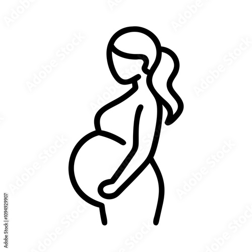 Pregnant Woman Icon