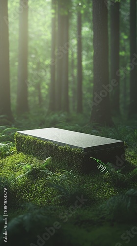 Forest's Embrace: A serene,...