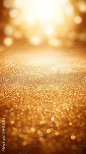 Golden Sparkle Background