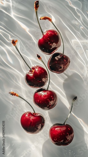 Cherries in Water: A captiv...