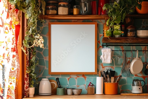 Bohemian Kitchen Mockup: An...