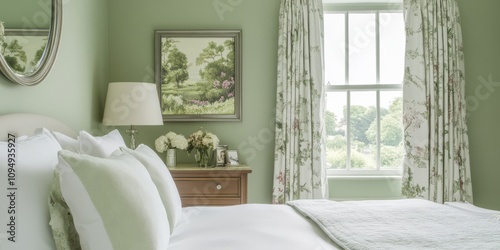 Serene Sage Bedroom: A tran...