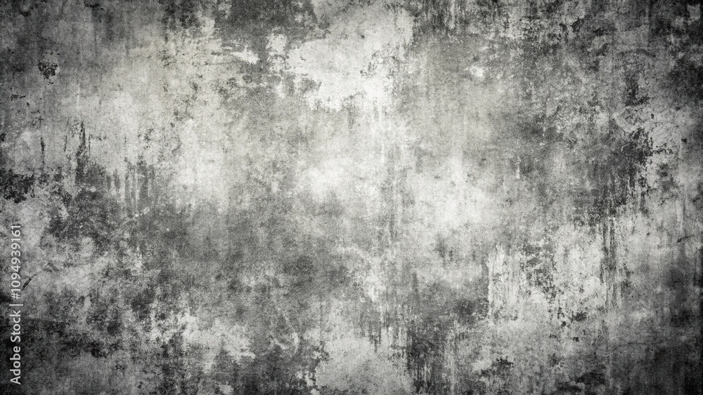 Obraz premium Abstract grunge black and white distressed texture background
