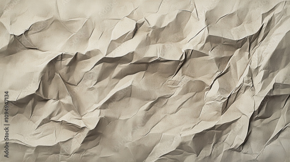 A textured surface of crumpled paper in neutral tones, emphasizing depth and detail. A textured surface of crumpled paper in neutral tones, emphasizing depth and detail.