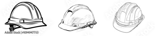 A solitary, contemporary hard hat, styled in a modern design, depicted as a PNG image with a transparent background.
