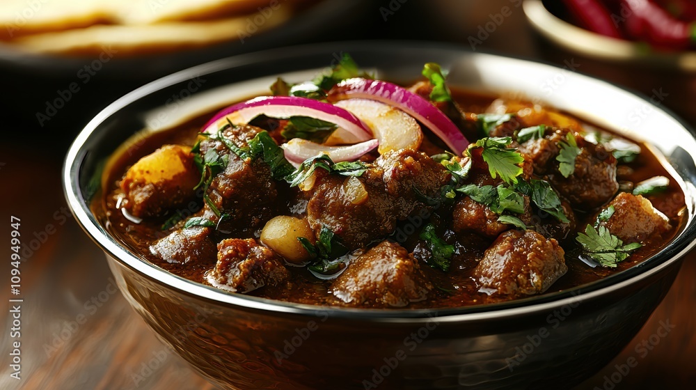 Cooking delicious spicy meat dish at home recipe guide indoor kitchen culinary experience Cooking delicious spicy meat dish at home recipe guide indoor kitchen culinary experience