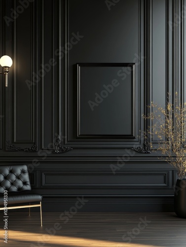 Black Room Interior Design ...
