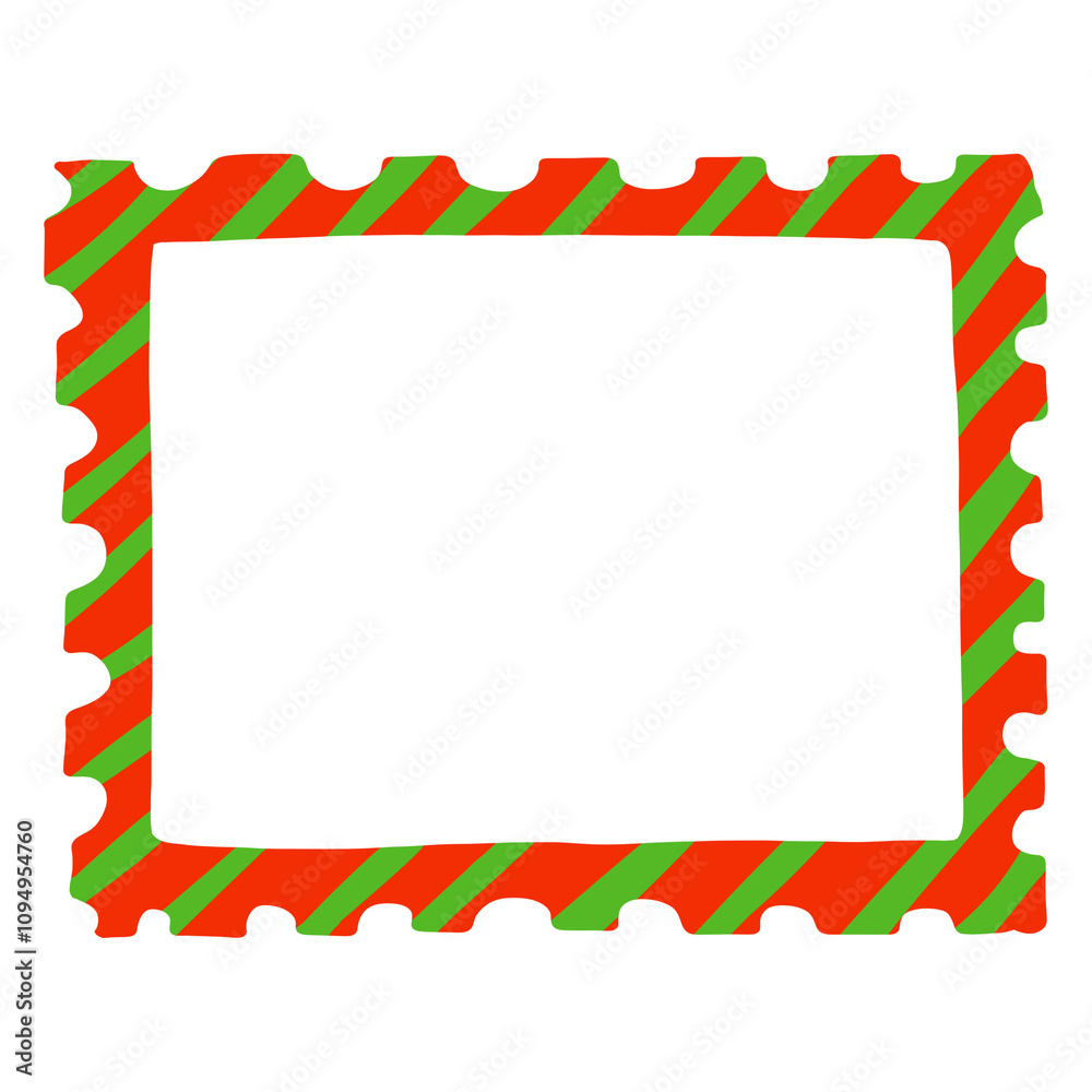 Obraz premium Festive frame with a frame for text