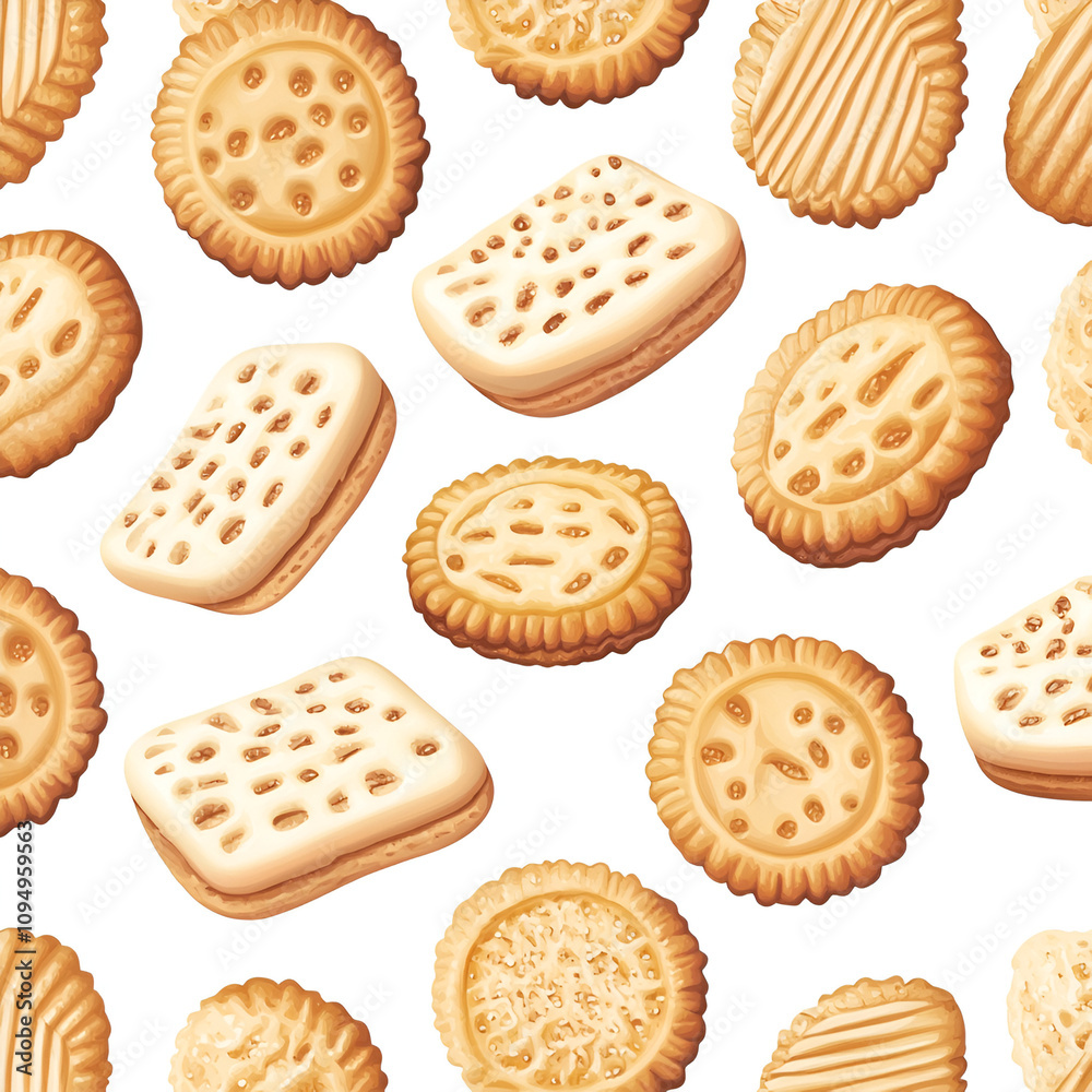 Assorted Festive Cookies Arranged on a White Background
Seamless Pattern Assorted Festive Cookies Arranged on a White Background
Seamless Pattern