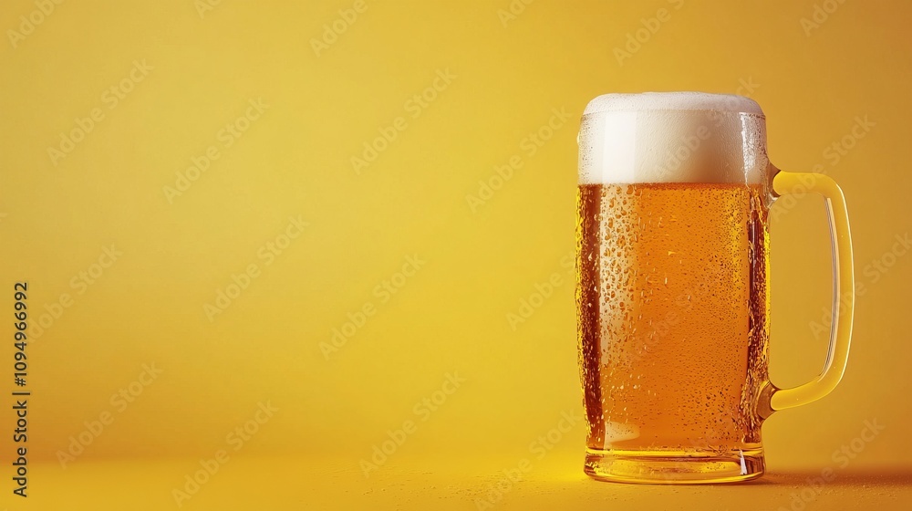 National American Beer Day Concept. Copy Space