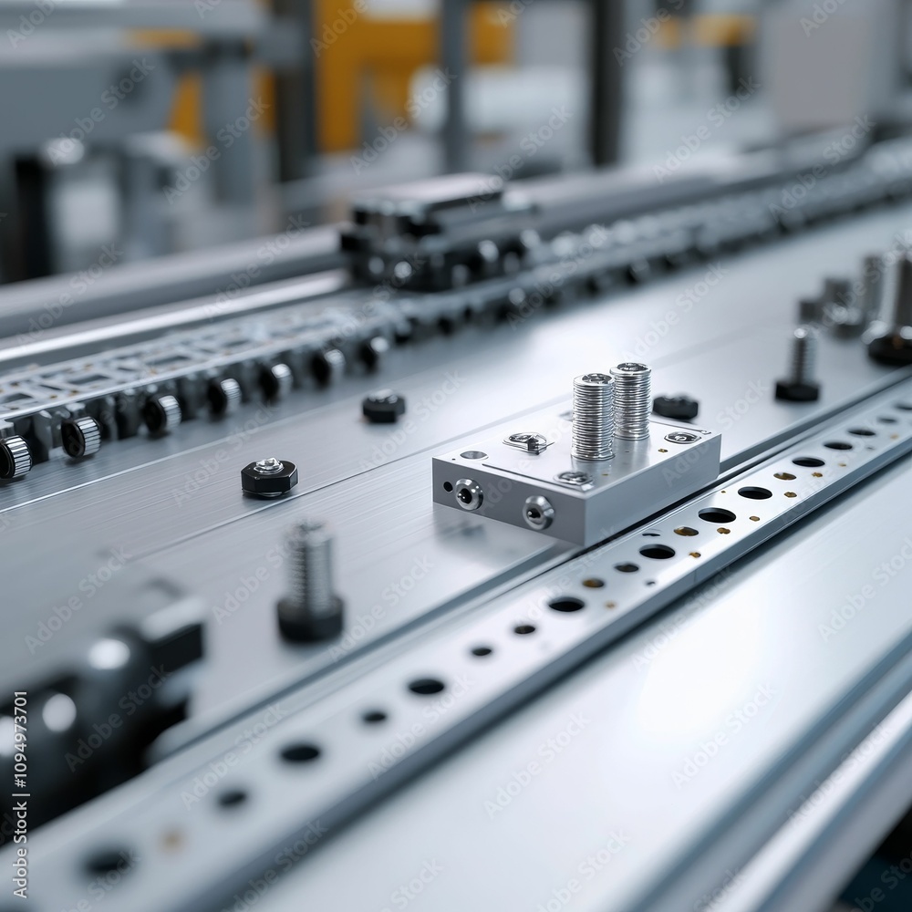 Industrial machinery component assembly, precision parts. Industrial machinery component assembly, precision parts.