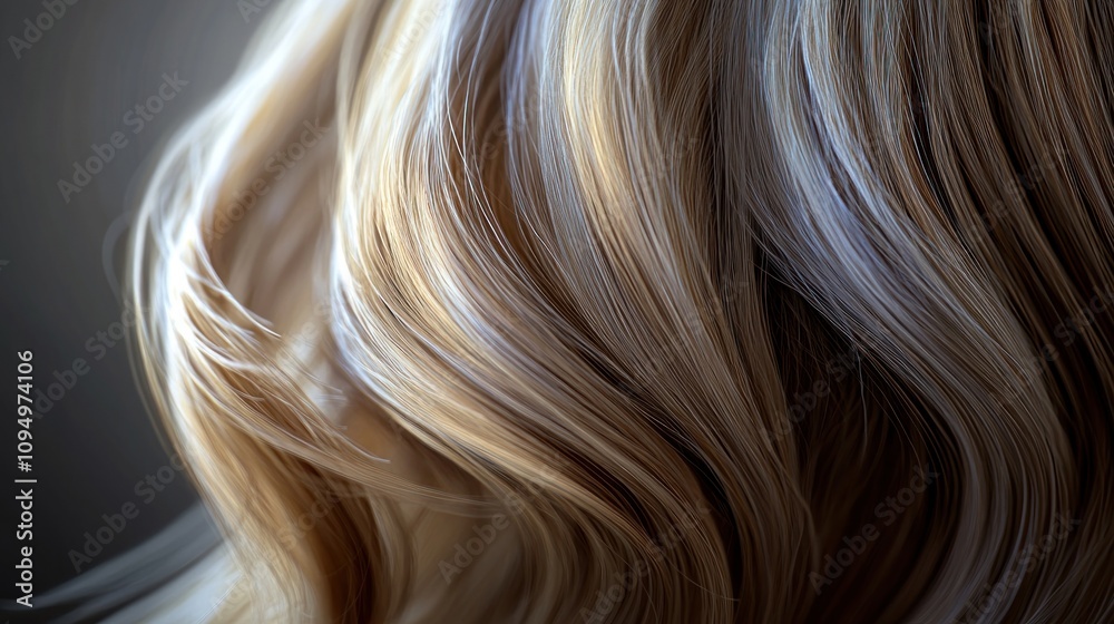 Blonde Hair Waves: A Textured Masterpiece Blonde Hair Waves: A Textured Masterpiece