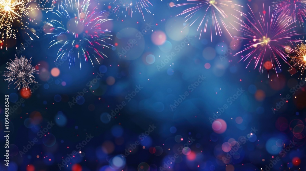 Fototapeta premium Fireworks Celebration