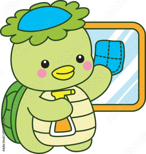 Kawaii japanese mythology Kappa sticker cute.
Cute kappa mascot ghost japanese.