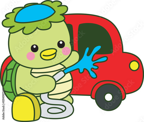 Kawaii japanese mythology Kappa sticker cute.
Cute kappa mascot ghost japanese.