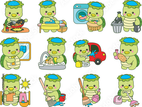 Kawaii japanese mythology Kappa sticker cute.
Cute kappa mascot ghost japanese.