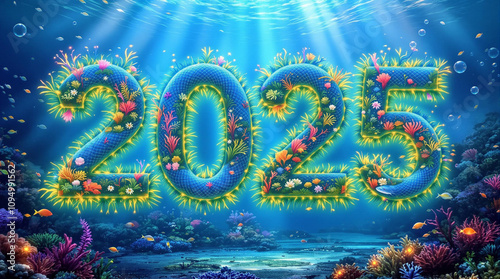 Underwater 2025, The Aquatic Blue Snake