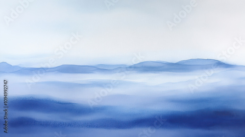 Plain watercolor background of large washes in neutral colors for graphic design or wallpaper.