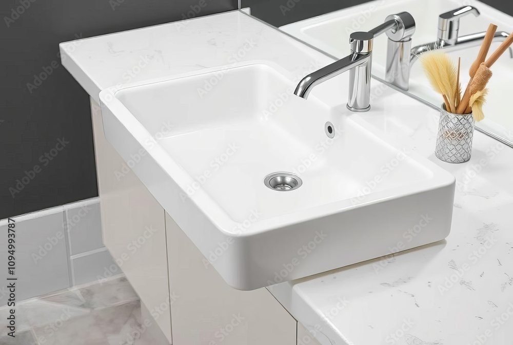 Modern Sinks Incorporate modern sinks with clean lines and minim Modern Sinks Incorporate modern sinks with clean lines and minim