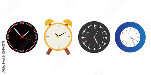 clock and stopwatch