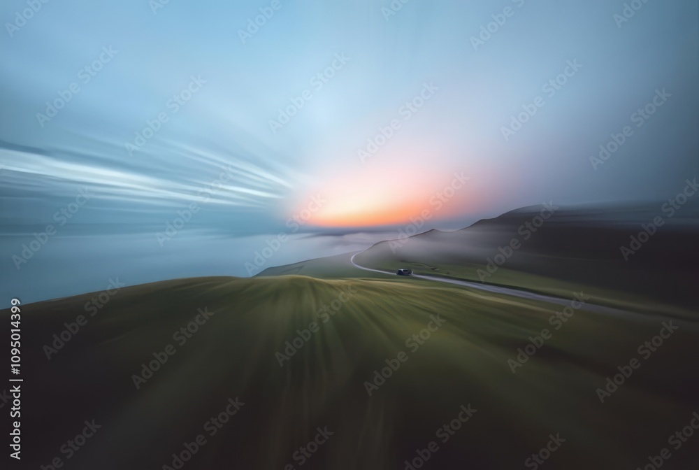 _ . Dreamy Landscape A design with a dreamy landscape and a slow _ . Dreamy Landscape A design with a dreamy landscape and a slow