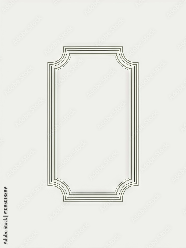 Elegant frame border design. Simple yet sophisticated, this frame evokes feelings of classic elegance and refined style. Perfect for invitations or announcements. Elegant frame border design. Simple yet sophisticated, this frame evokes feelings of classic elegance and refined style. Perfect for invitations or announcements.