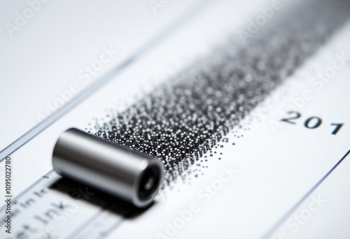 Magnetic Ink Ink containing magnetic particles used in security